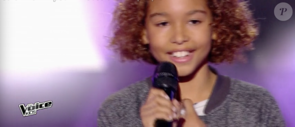 Dylan dans "The Voice Kids 4" sur TF1, le 19 août 2017.
