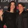 Adam Nimoy et Terry Farrell - Célébrités lors du festival du film fantastique de Sitges le 13 octobre 2016.