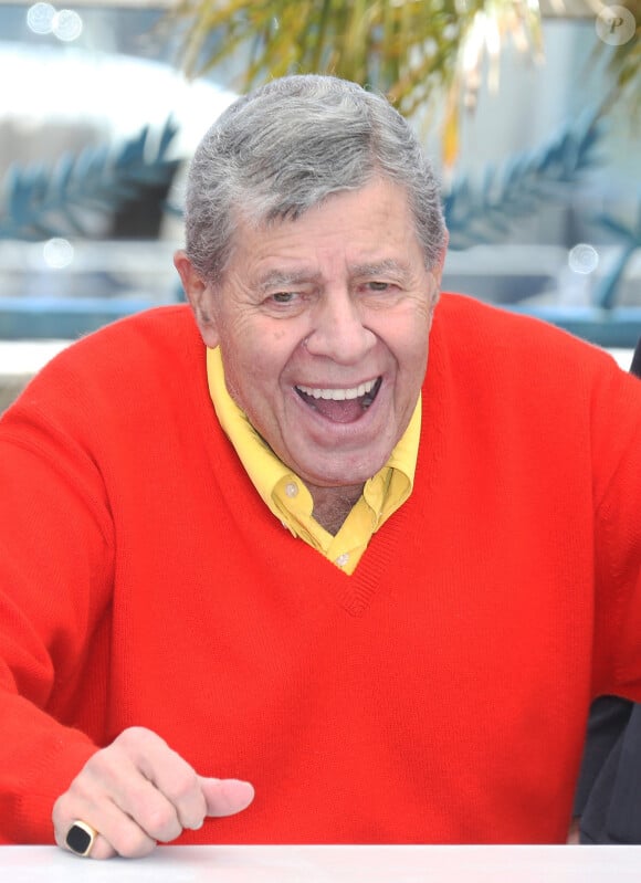 Jerry Lewis au photocall du film "Max Rose" à Cannes le 23 mai 2013