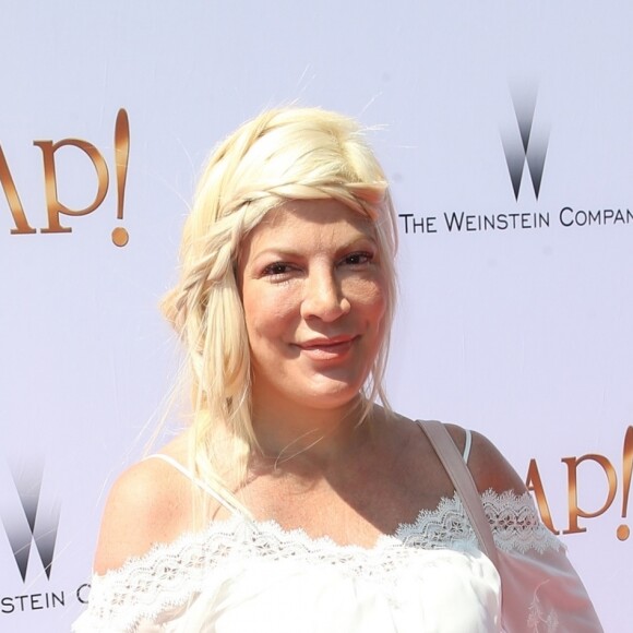 Tori Spelling à la première de "Leaps!" au Pacific Theater de The Grove à Los Angeles, le 19 août 2017.