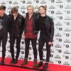 5 Seconds of Summer (Luke Hemmings, Michael Clifford, Calum Hood, Ashton Irwin) - Tapis rouge des BBC Teen Awards à Londres, le 8 novembre 2015.