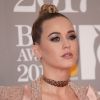 Katy Perry - Photocall des "Brit Awards 2017" à Londres. Le 22 février 2017