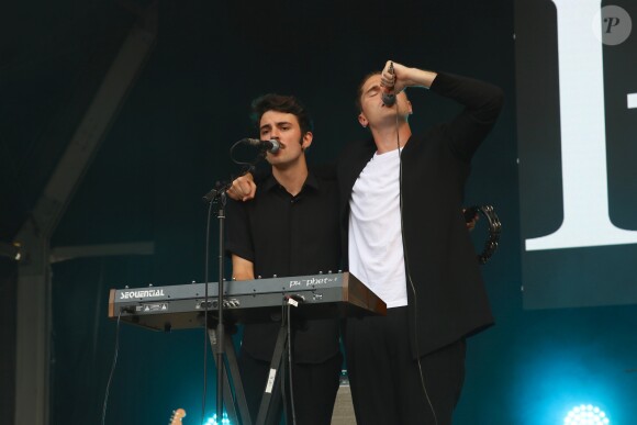 Her en concert au Festival Rock En Seine, au Domaine National de Saint-Cloud, le 26 août 2017 © Lise Tuillier / Bestimage