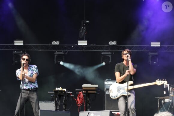 DBFC en concert au Festival Rock En Seine, au Domaine National de Saint-Cloud, le 26 août 2017 © Lise Tuillier / Bestimage