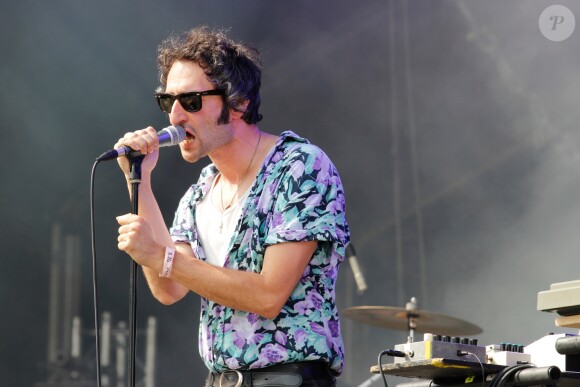DBFC en concert au Festival Rock En Seine, au Domaine National de Saint-Cloud, le 26 août 2017 © Lise Tuillier / Bestimage