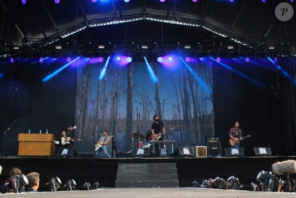 Band Of Horses en concert au Festival Rock En Seine, au Domaine National de Saint-Cloud, le 26 août 2017 © Lise Tuillier / Bestimage