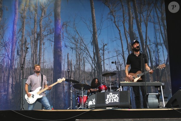 Band Of Horses en concert au Festival Rock En Seine, au Domaine National de Saint-Cloud, le 26 août 2017 © Lise Tuillier / Bestimage