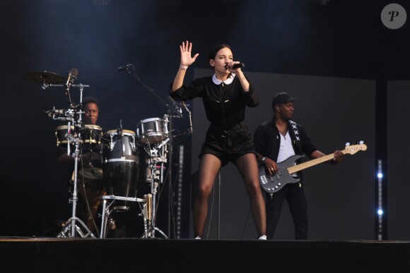 Jain en concert au Festival Rock En Seine, au Domaine National de Saint-Cloud, le 26 août 2017 © Lise Tuillier / Bestimage