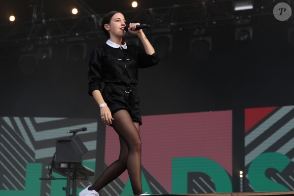 Jain en concert au Festival Rock En Seine, au Domaine National de Saint-Cloud, le 26 août 2017 © Lise Tuillier / Bestimage