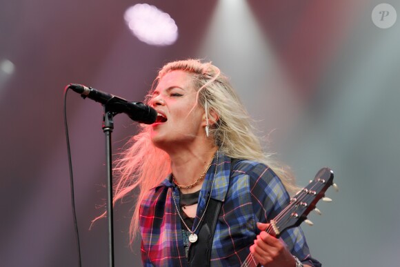 The Kills en concert au Festival Rock En Seine, au Domaine National de Saint-Cloud, le 26 août 2017 © Lise Tuillier / Bestimage