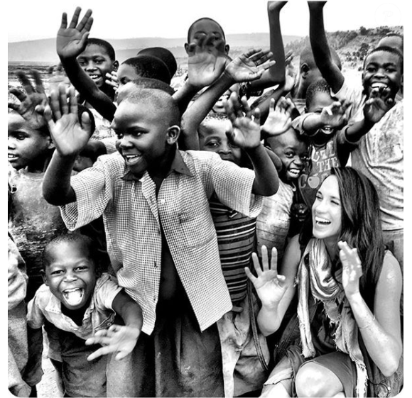 Meghan Markle, photo d'une de ses visites au Rwanda en tant qu'ambassadrice de World Vision Canada, issue de son compte Instagram.