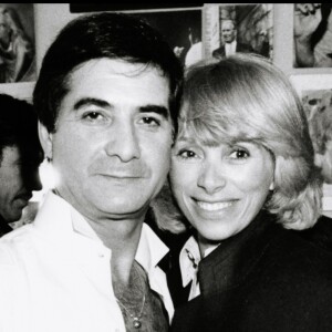 ARCHIVES - Jean-Claude Brialy et Mireille Darc à Paris en 1984.