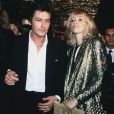 Mireille Darc et Alain Delon en 1980