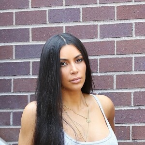 Exclusif - Kim Kardashian à Studio City le 24 août 2017.