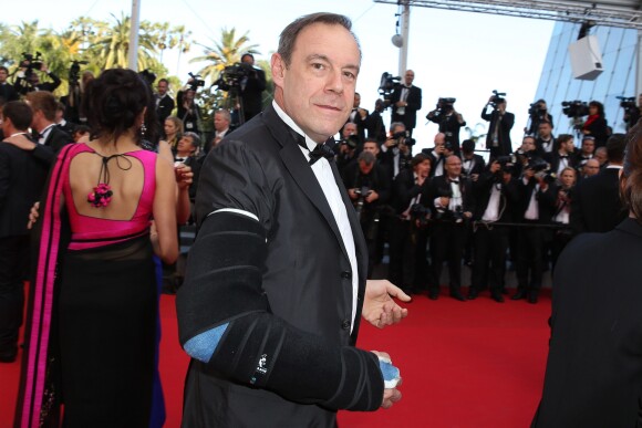 Xavier Couture - Montée des marches du film "Sils Maria" lors du 67 ème Festival du film de Cannes – Cannes le 23 mai 2014.