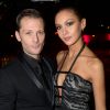 Nicolas Duvauchelle (costume Azzaro) et sa compagne Anouchka Alsif (robe Azzaro) - After de l'avant-première du film "Dalida" au Club Haussmann à Paris le 30 novembre 2016. © Rachid Bellak/Bestimage