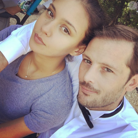 Anouchka Alsif et Nicolas Duvauchelle sur une photo publiée sur Instagram en septembre 2016.