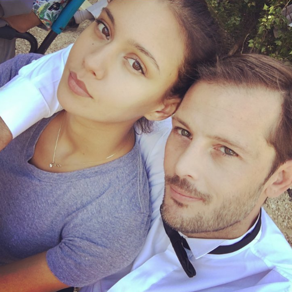 Anouchka Alsif et Nicolas Duvauchelle sur une photo publiée sur Instagram en septembre 2016.