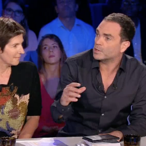 Christine Angot dans "On n'est pas couché" sur France 2. Le 3 septembre 2017.