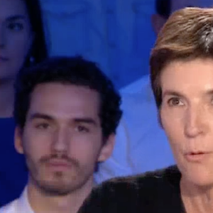 Christine Angot dans "On n'est pas couché" sur France 2. Le 3 septembre 2017.