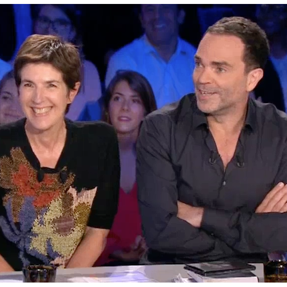 Christine Angot dans "On n'est pas couché" sur France 2. Le 3 septembre 2017.