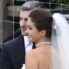 Mariage de Alaia Baldwin (fille de Stephen Baldwin) avec le producteur et réalisateur Andrew Aranow à Tarrytown (Etat de New York), le 2 septembre 2017