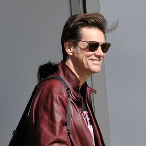 Jim Carrey à son arrivée à l'aéroport de Venise pour le 74e Festival International du Film de Venise, la Mostra. Le 4 septembre 2017