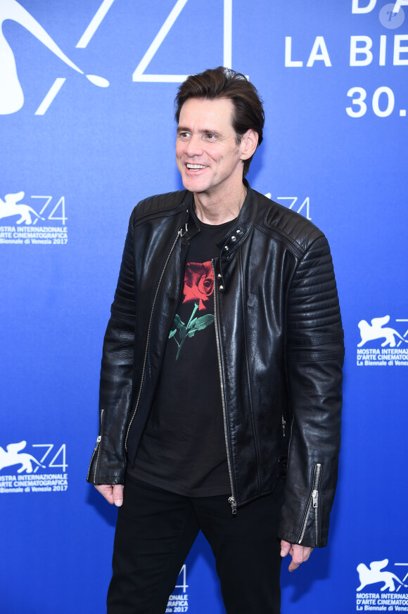 Jim Carrey - Photocall du film "Jim & Andy: the Great Beyond" lors du 74ème Festival International du Film de Venise, la Mostra. Le 5 septembre 2017