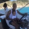 Kylian Mbappé pose avec son cousin, le fils de son oncle Pierre Mbappé, sur Instagram, le 18 juin 2017.