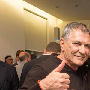 Exclusif - Jean-Marie Bigard et Emmanuel Petit - Soirée de départ en retraite de Daniel Lauclair au siège de Pernod Ricard à Paris le 21 novembre 2016. © Philippe Baldini/Bestimage