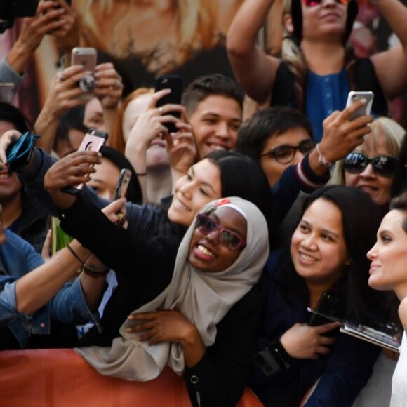 Angelina Jolie à la première de "The Breadwinner" au Toronto International Film Festival 2017 (TIFF), le 10 septembre 2017. © Igor Vidyashev via Zuma Press/Bestimage