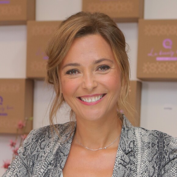 Semi-exclusif - Sandrine Quétier - Pré-ouverture de la boutique éphémère QVC à Paris, France, le 6 septembre 2017. © Veeren/Bestimage