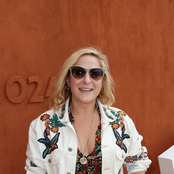 Marilou Berry - Les célébrités au village des internationaux de tennis de Roland Garros à Paris le 4 juin 2017. © Dominique Jacovides-Cyril Moreau/Bestimage
