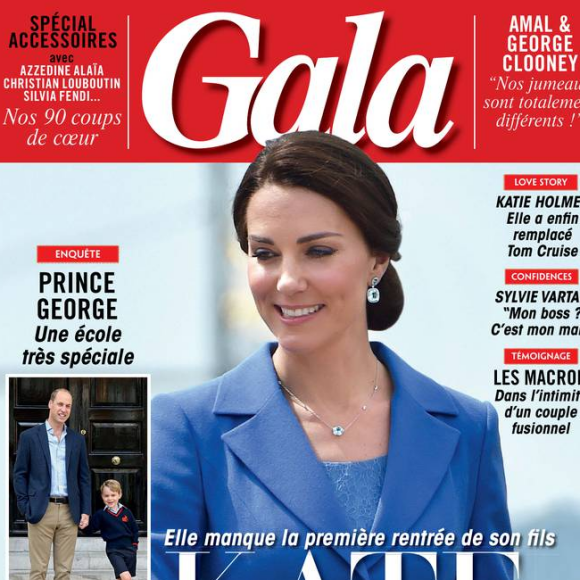 Couverture du magazine "Gala", numéro 1266 du 13 septembre 2017.