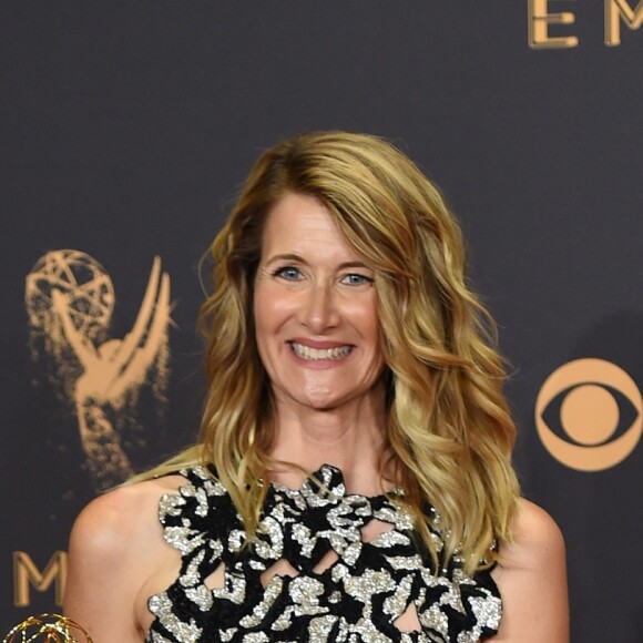 Laura Dern (Big Little Lies) lors de la 69e cérémonie des Emmy Awards à Los Angeles, le 17 septembre 2017.