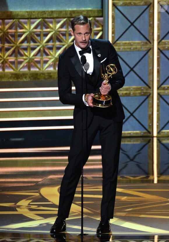 Alexander Skarsgard (Big Little Lies) lors de la 69e cérémonie des Emmy Awards à Los Angeles, le 17 septembre 2017.