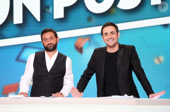 Exclusif -Cyril Hanouna et Camille Combal - Enregistrement de la première émission de la rentrée de Touche pas à mon poste (TPMP) sur C8 à Paris le 5 septembre 2016. © Dominique Jacovides / Bestimage