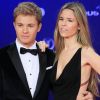 Nico Rosberg et sa femme Vivian Sibold - Soirée des Laureus World Sport Awards 2017 à Monaco le 14 février 2017.