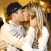 Nico Rosberg et sa femme Vivian - Nico Rosberg, qui termine deuxième du grand prix d'Abu Dabi derrière son coéquipier Lewis Hamilton le 26 novembre 2016.