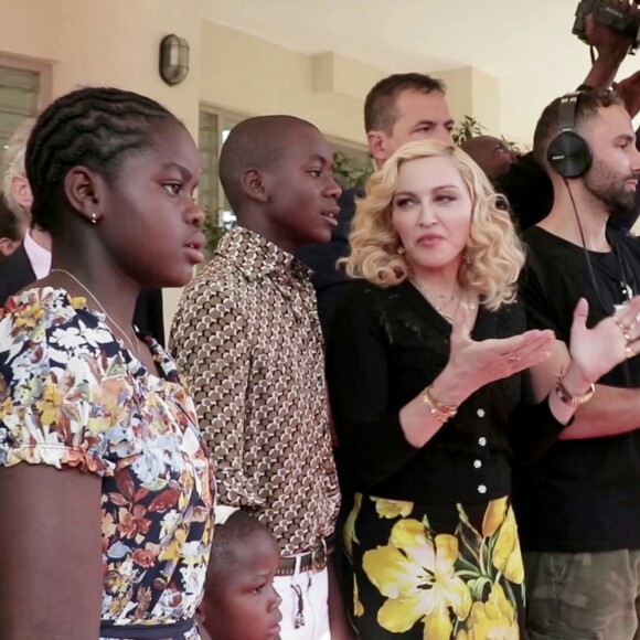 Madonna a inauguré le Mercy James Institute for Pediatric Surgery and Intensive Care au Malawi, le 11 juillet 2017