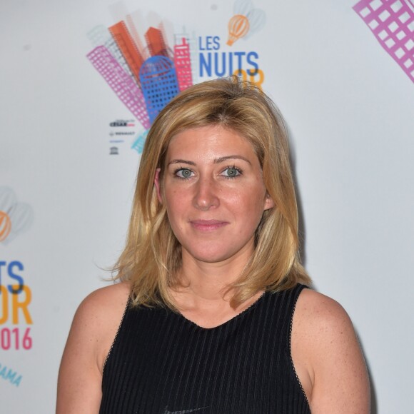 Amanda Sthers - Photocall du dîner du 6e gala "Les Nuits en Or" de l'Académie des César à l'UNESCO à Paris le 13 juin 2016. © Giancarlo Gorassini / Bestimage