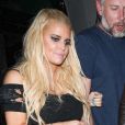 Jessica Simpson et son mari Eric Johnson quittent le restaurant Craig's à Los Angeles le 19 septembre 2017