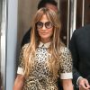 Jennifer Lopez à New York.  Le 1er septembre 2017