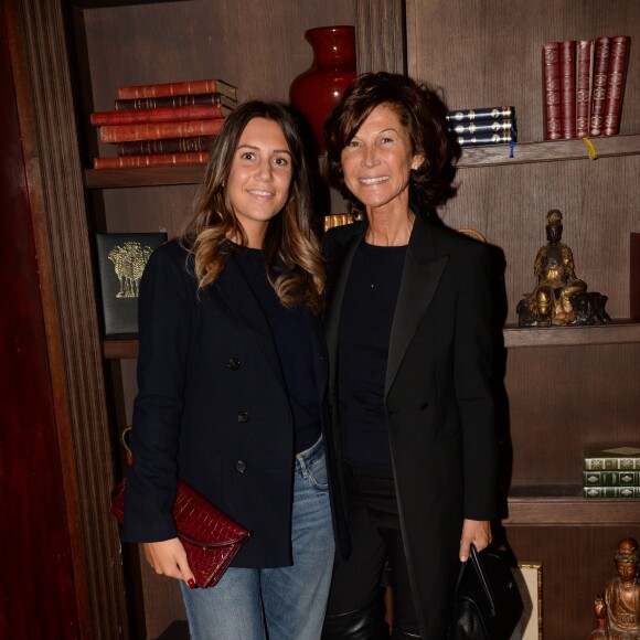 Exclusif - Sylvie Rousseau (directrice générale de Dior) et sa fille Constance - After du film "Coexister" au Buddah Bar, soirée organisée par Five Eyres Production à Paris le 25 septembre 2017. © Rachid Bellak/Bestimage