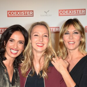 Amelle Chahbi, Audrey Lamy et Mathilde Seigner - Avant-première du film "Coexister" au Grand Rex à Paris le 25 septembre 2017. © Coadic Guirec/Bestimage25/09/2017 - Paris