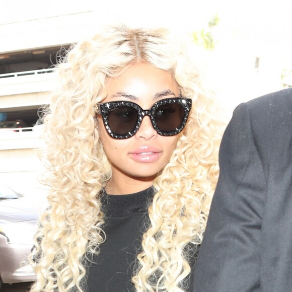 Blac Chyna arrive à l'aéroport de LAX à Los Angeles pour prendre l’avion, le 20 septembre 2017