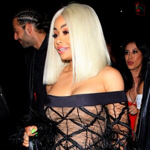 Blac Chyna est allée diner avec un ami au restaurant TAO à Hollywood, le 21 août 2017