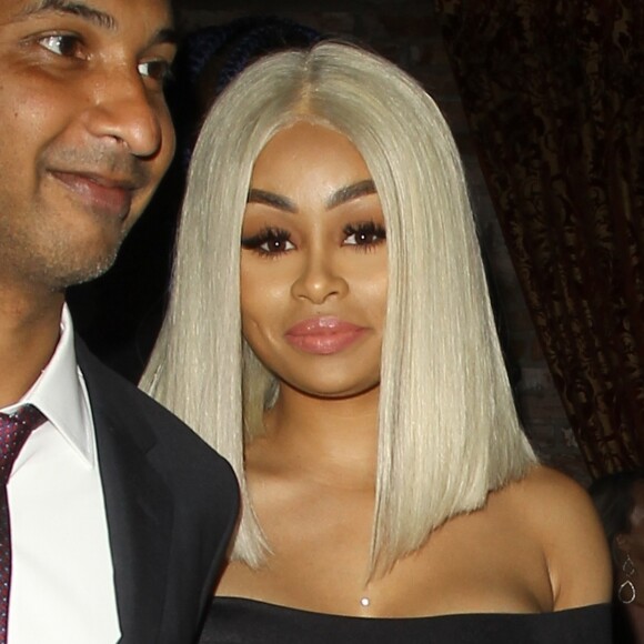 Blac Chyna est allée diner avec un ami au restaurant TAO à Hollywood, le 21 août 2017