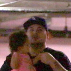 Exclusif - Rob Kardashian accompagne sa fille Dream chez le docteur à Los Angeles, le 11 août 2017