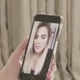 Kim Kardashian annonce qu'elle attend un troisième enfant (par mère porteuse) à sa soeur Khoé dans "L'incroyable famille Kardashian". Bande-annonce publiée le 28 septembre 2017.